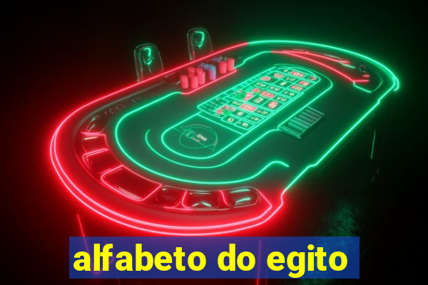 alfabeto do egito